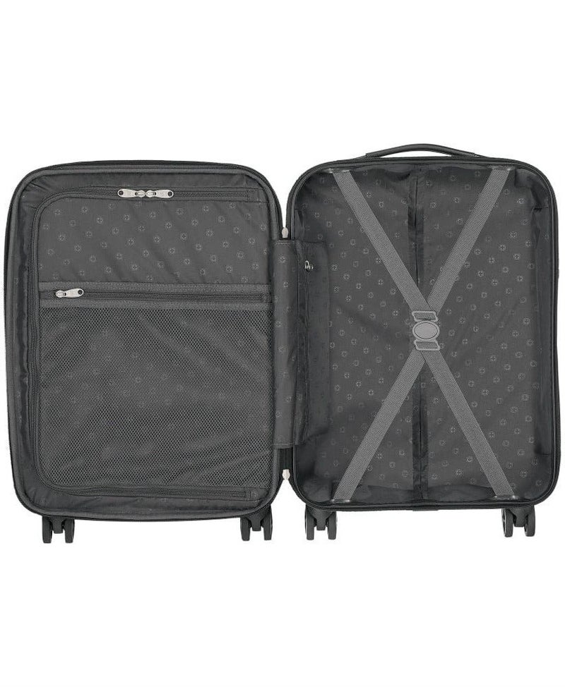 Wenger Vaiana 56 Cm Small 4-Double Wheeled Hardside Expandable Cabin Luggage Trolley - Black - Image 5